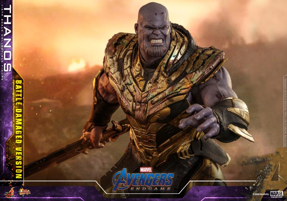 Avengers: Endgame MMS564 Thanos (Battle Damaged) 1/6th Scale Collectible Figure Gallery Image 16