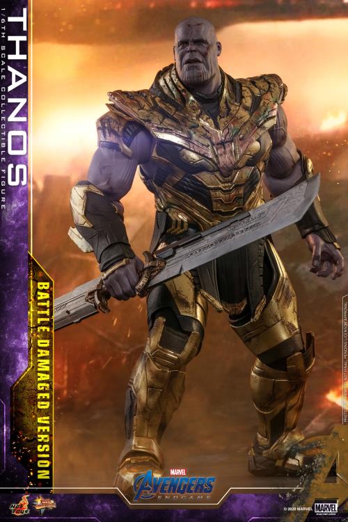 Avengers: Endgame MMS564 Thanos (Battle Damaged) 1/6th Scale Collectible Figure Gallery Image 7
