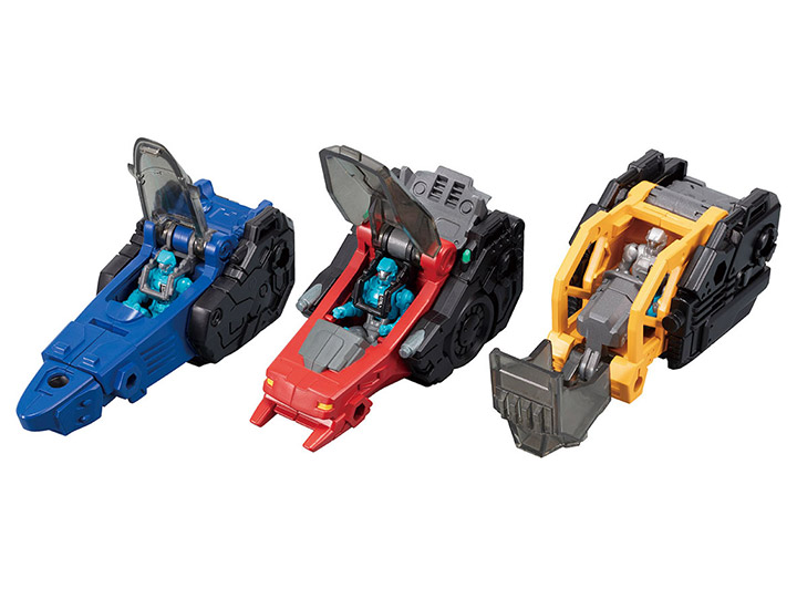 Diaclone Reboot DA-53 Triverse Bullet Core Exclusive Set Gallery Image 1