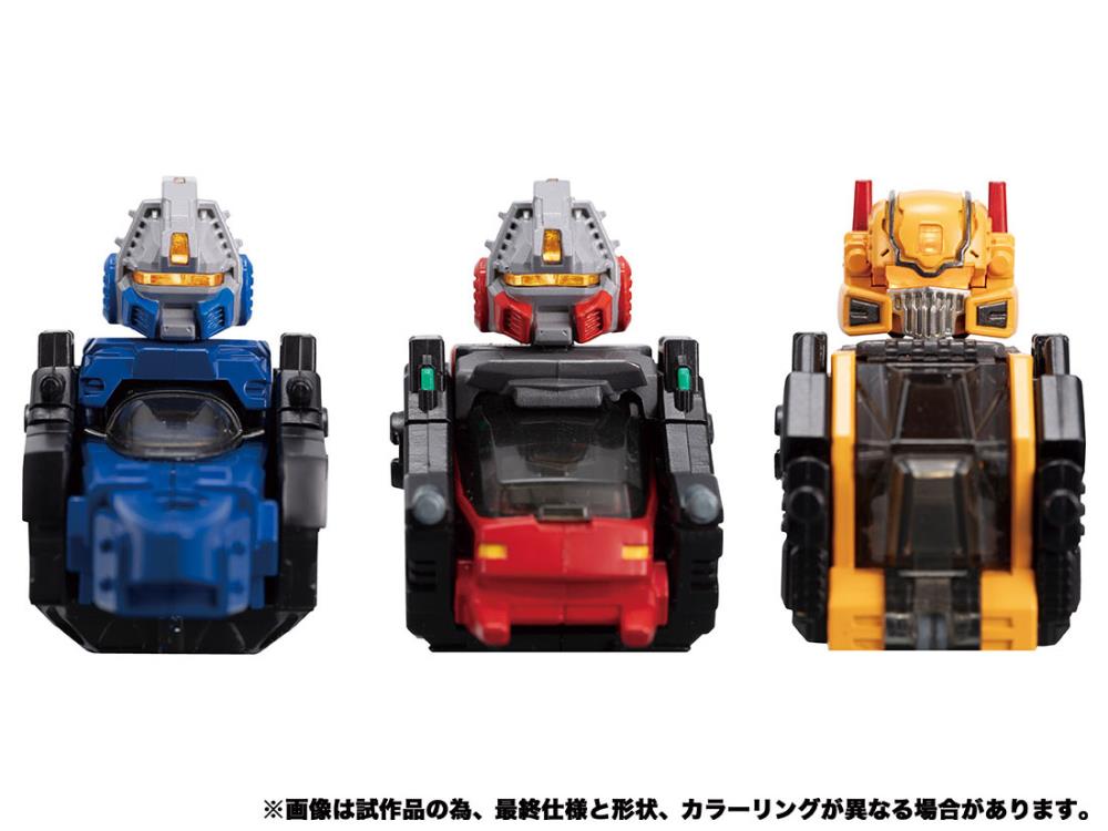 Diaclone Reboot DA-53 Triverse Bullet Core Exclusive Set Gallery Image 4