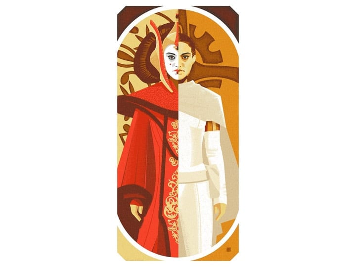 Star Wars Queen and Senator Limited Edition Lithograph Gallery Image 1
