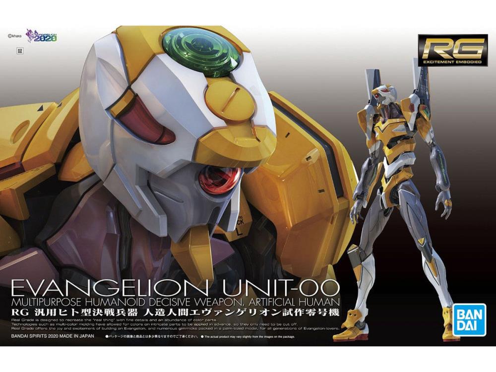 Rebuild Evangelion RG EVA Unit-00 1/144 Scale Model Kit Gallery Image 13