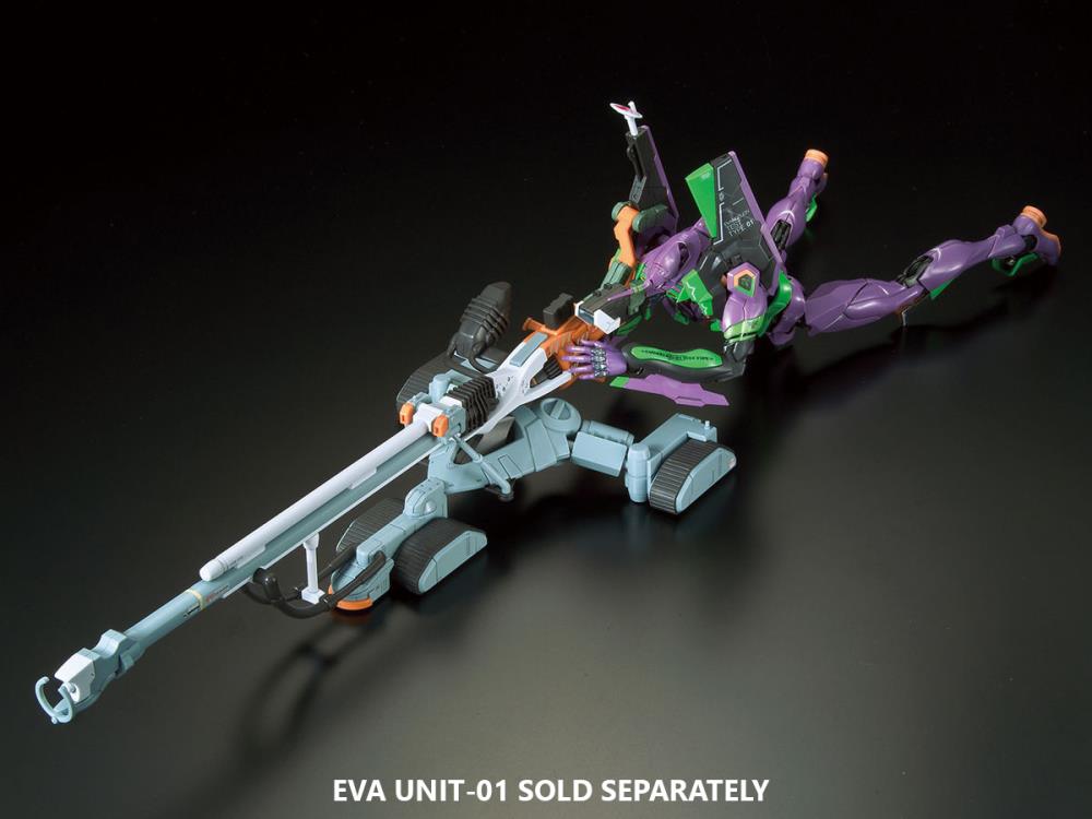 Rebuild Evangelion RG EVA Unit-00 & DX Positron Cannon 1/144 Scale Model Kit Set Gallery Image 12