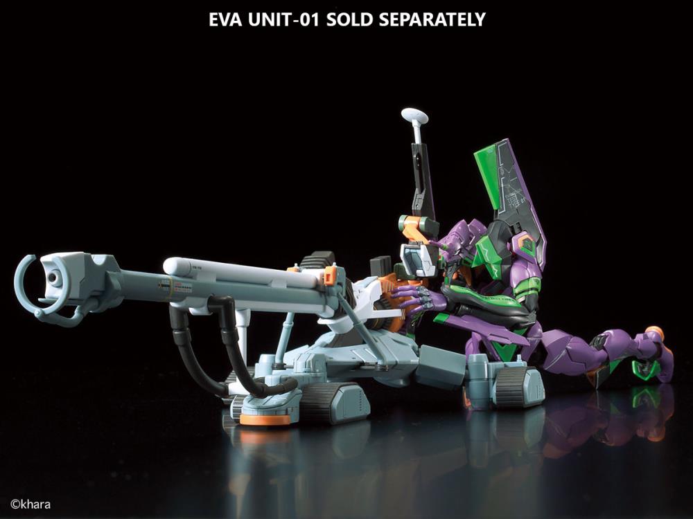 Rebuild Evangelion RG EVA Unit-00 & DX Positron Cannon 1/144 Scale Model Kit Set Gallery Image 13