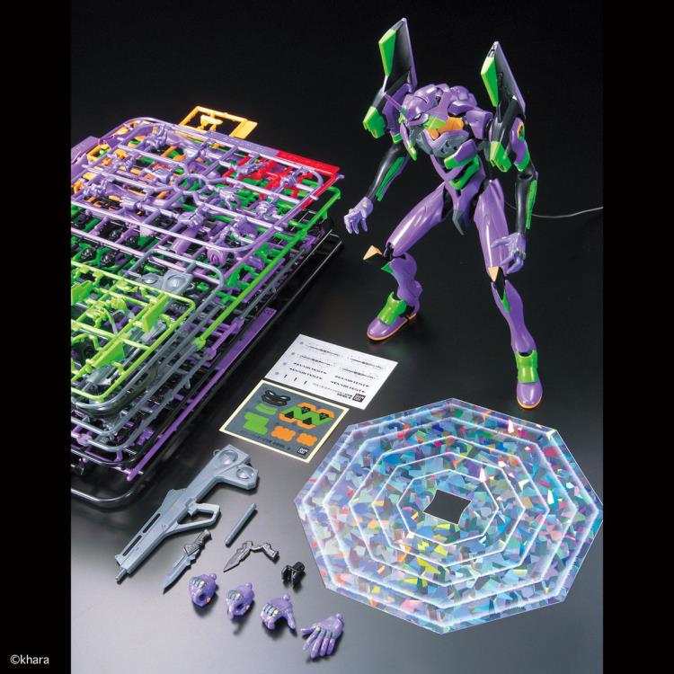Rebuild Evangelion LMHG EVA Unit-01 1/144 Scale Model Kit Gallery Image 11