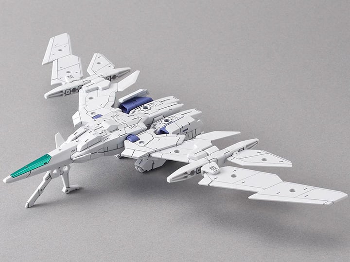 30 Minutes Missions #01 EXA Vehicle (White Air Fighter) Model Kit Gallery Image 1