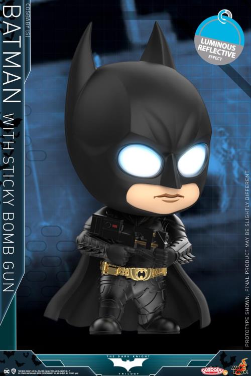 The Dark Knight Trilogy Cosbaby Batman with Sticky Bomb Gun Gallery Image 4
