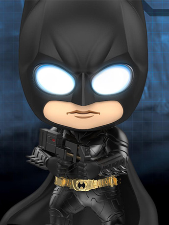 The Dark Knight Trilogy Cosbaby Batman with Sticky Bomb Gun Gallery Image 2
