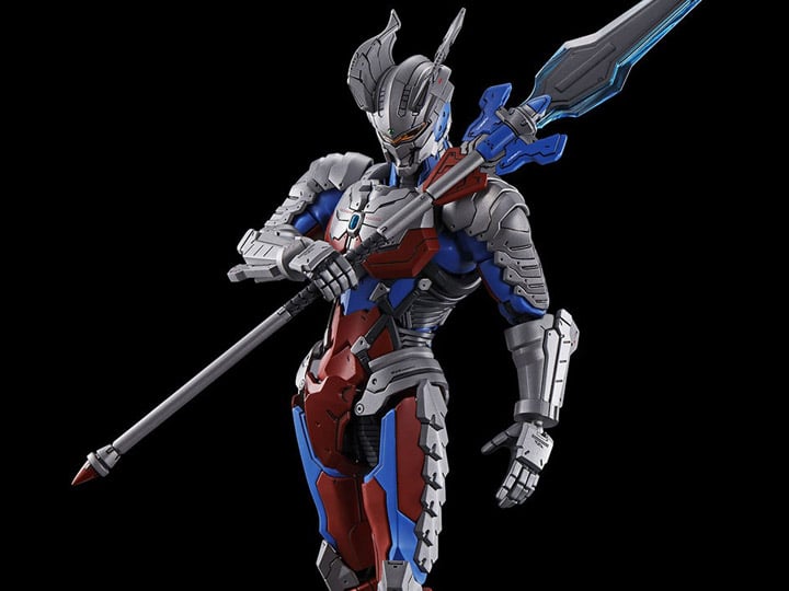 Ultraman Figure-rise Standard Ultraman Zero Suit (Action Ver.) Model Kit Gallery Image 1