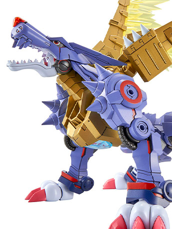 Digimon Adventure Figure-rise Standard Amplified MetalGarurumon Model Kit Gallery Image 2