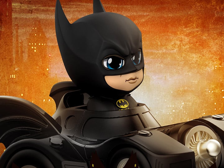 Batman (1989) Cosbaby Batman With Batmobile Gallery Image 1
