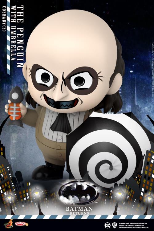 Batman Returns Cosbaby The Penguin With Umbrella Gallery Image 4