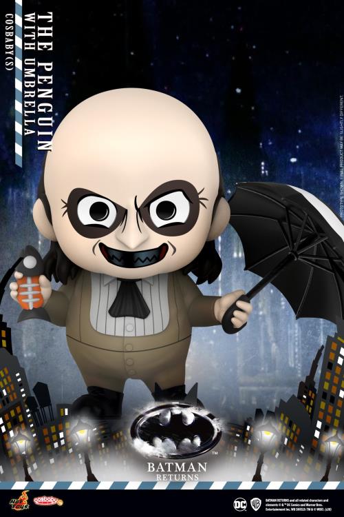 Batman Returns Cosbaby The Penguin With Umbrella Gallery Image 3