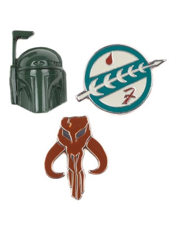 Star Wars Boba Fett Pin Set Gallery Image 2