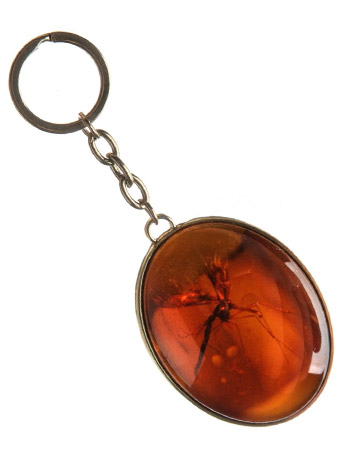 Jurassic Park Resin Mosquito Keychain Gallery Image 2