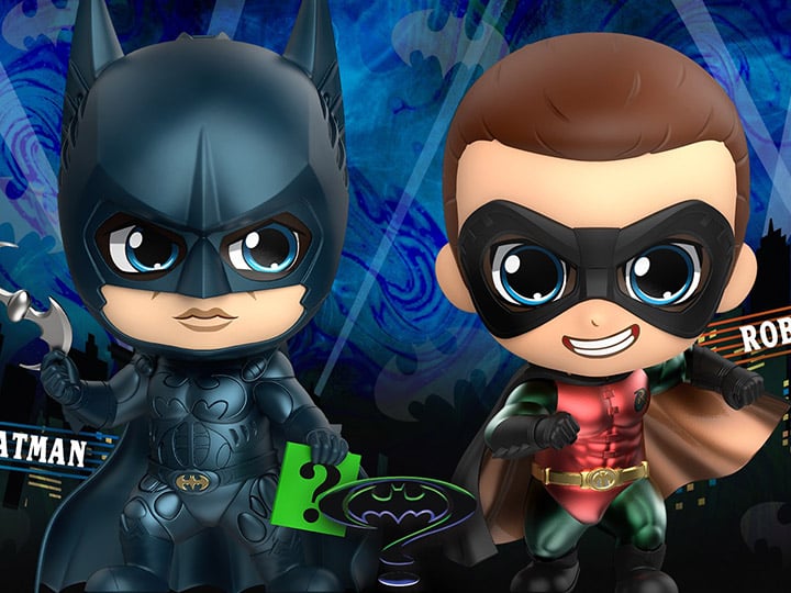 Batman Forever Cosbaby Batman & Robin Two-Pack Gallery Image 1