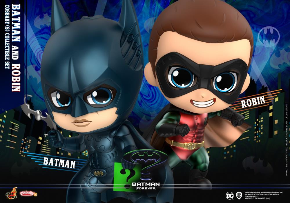 Batman Forever Cosbaby Batman & Robin Two-Pack Gallery Image 4