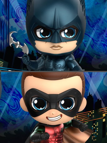 Batman Forever Cosbaby Batman & Robin Two-Pack Gallery Image 2
