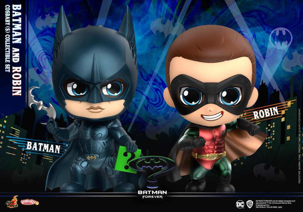 Batman Forever Cosbaby Batman & Robin Two-Pack Gallery Image 3