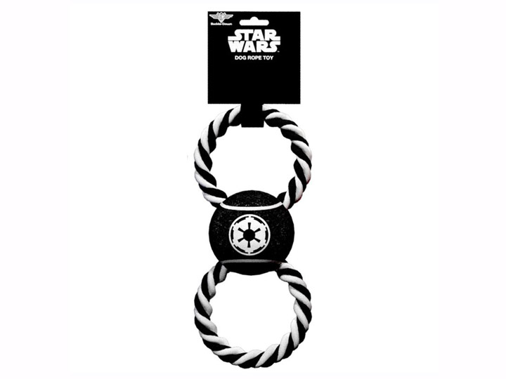 Star Wars Galactic Empire Rope Tennis Ball Dog Toy Gallery Image 1