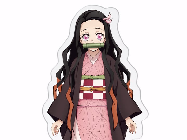 Demon Slayer: Kimetsu no Yaiba Kamado Nezuko Acrylic Figure Gallery Image 1