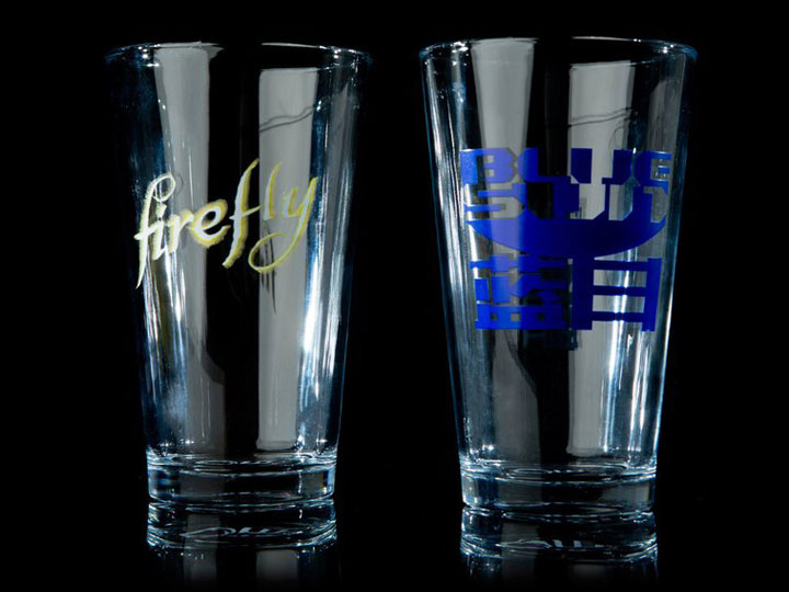 Firefly Pint Glass (Set 1) Set of Two Gallery Image 1