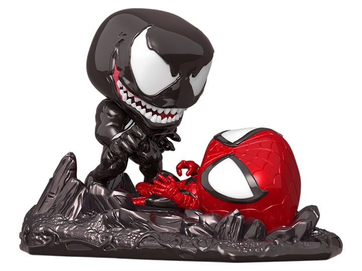 Pop! Marvel: Comic Moments - Venom Vs. Spider-Man PX Previews Exclusive Gallery Image 1