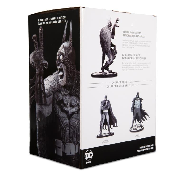 Batman Black and White Batmonster Limited Edition Statue (Greg Capullo) Gallery Image 11