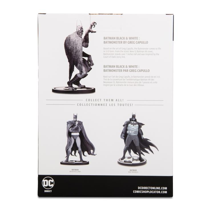 Batman Black and White Batmonster Limited Edition Statue (Greg Capullo) Gallery Image 12