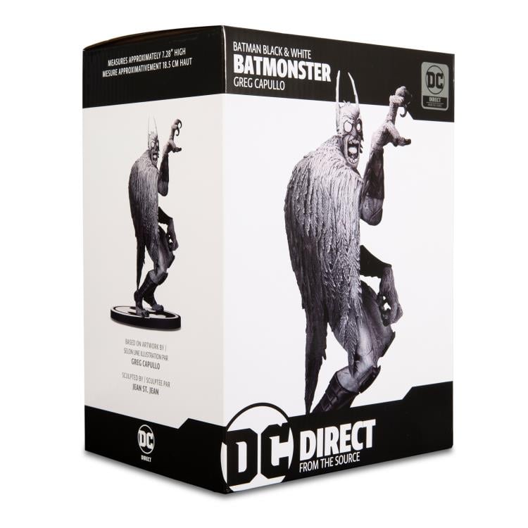 Batman Black and White Batmonster Limited Edition Statue (Greg Capullo) Gallery Image 10