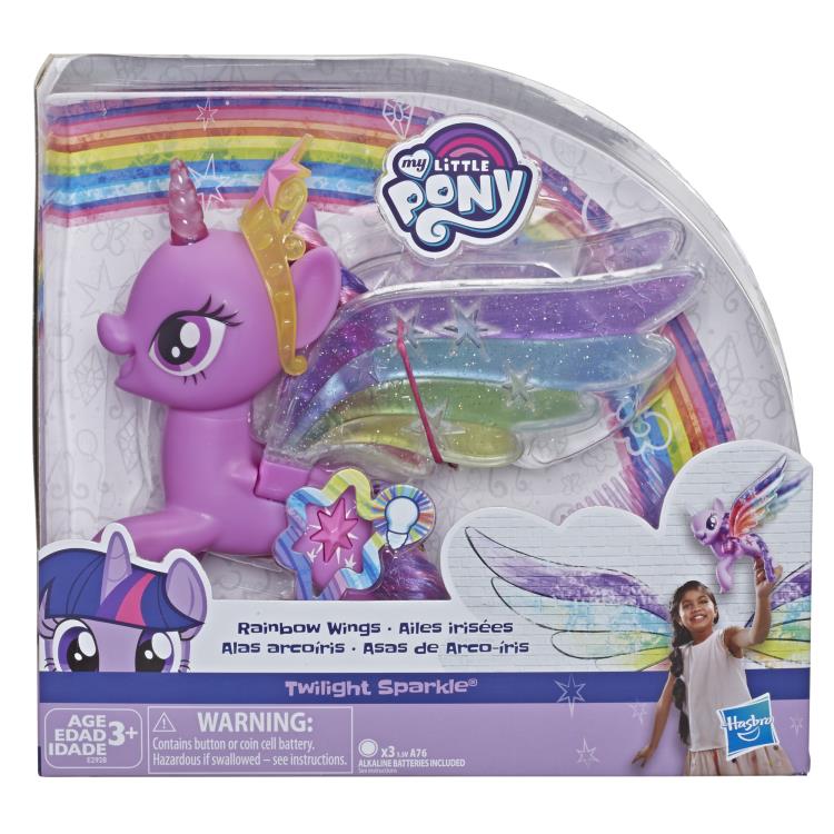 My Little Pony Rainbow Wings Twilight Sparkle Pony Figure with Lights and Moving Wings Gallery Image 4