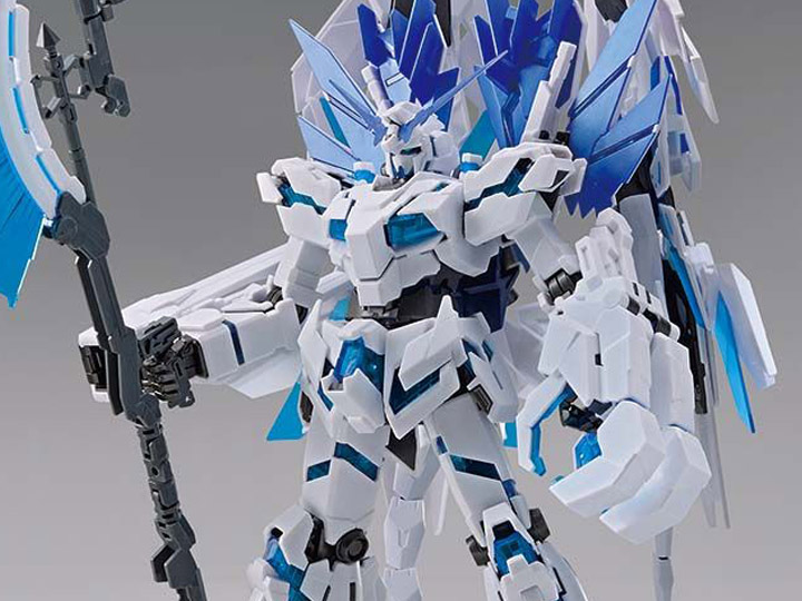 Mobile Suit Gundam: Try Age MG Unicorn Gundam Perfectibility (The Gundam Base Limited) Exclusive 1/100 Scale Model Kit Gallery Image 1
