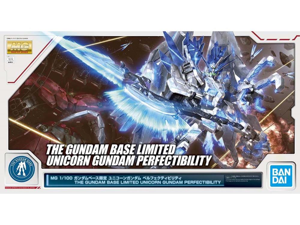Mobile Suit Gundam: Try Age MG Unicorn Gundam Perfectibility (The Gundam Base Limited) Exclusive 1/100 Scale Model Kit Gallery Image 11