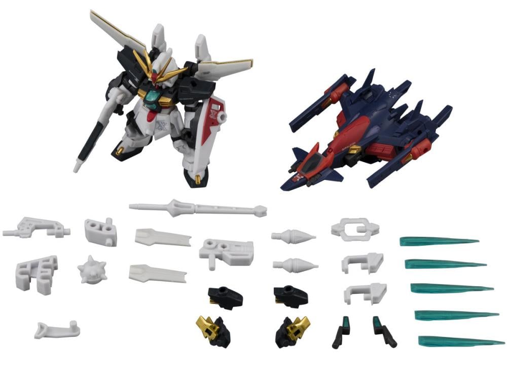 Gundam Mobile Suit Ensemble EX18 Gundam Double X & G-Falcon