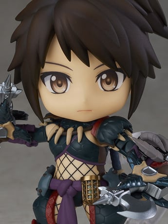 Monster Hunter Nendoroid No.1284-DX Hunter (Female Nargacuga Alpha Armor Ver.) Gallery Image 2