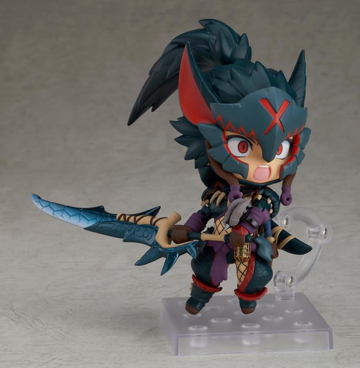 Monster Hunter Nendoroid No.1284-DX Hunter (Female Nargacuga Alpha Armor Ver.) Gallery Image 7