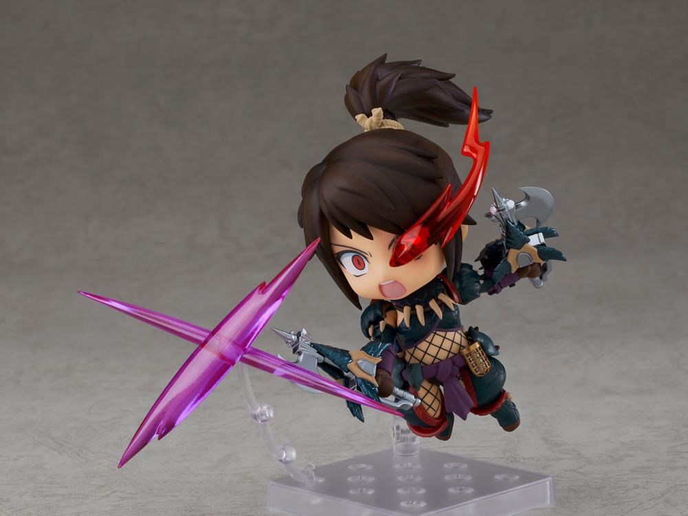 Monster Hunter Nendoroid No.1284-DX Hunter (Female Nargacuga Alpha Armor Ver.) Gallery Image 6