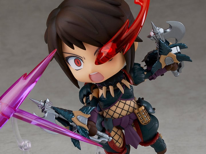 Monster Hunter Nendoroid No.1284-DX Hunter (Female Nargacuga Alpha Armor Ver.) Gallery Image 1