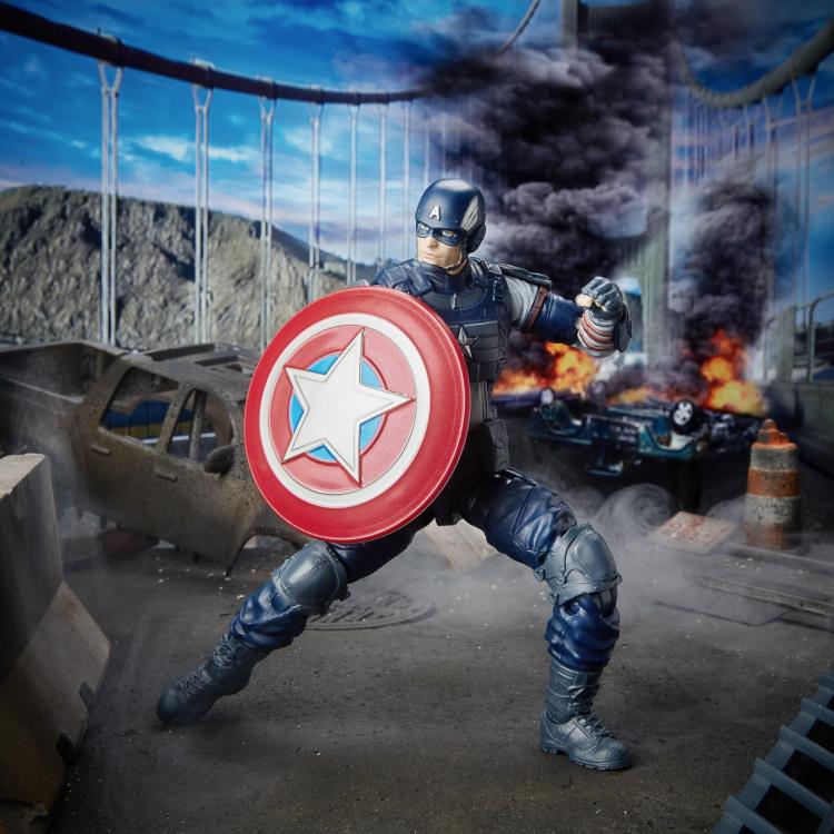 Marvel's Avengers Marvel Legends Captain America Action Figure Gallery Image 8
