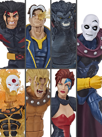 90年代　アメコミ　SUGAR MAN ミュータントモンスター フィギュアセット RARE 1996 Sugar Man Toybiz Marvel figure 100% complete X-men