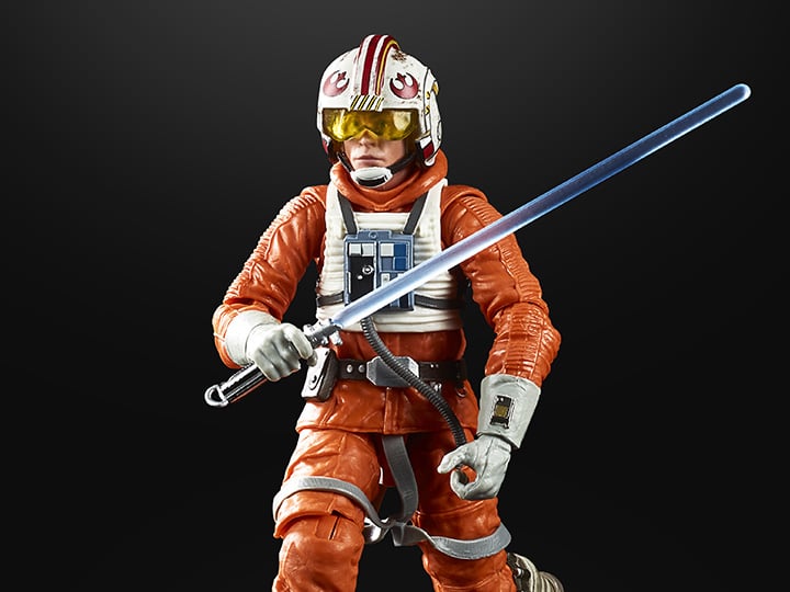 Star Wars 40th Anniversary The Black Series 6" Luke Skywalker (Snowspeeder) Gallery Image 1