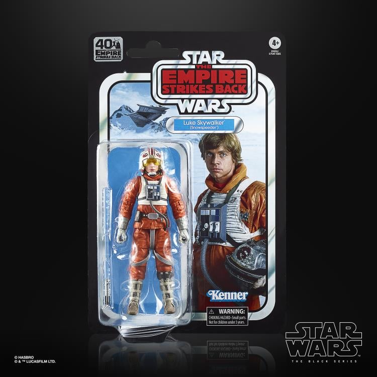 Star Wars 40th Anniversary The Black Series 6" Luke Skywalker (Snowspeeder) Gallery Image 8