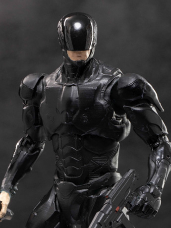 RoboCop (2014) RoboCop (Black) 1:18 Scale PX Previews Exclusive Figure Gallery Image 2