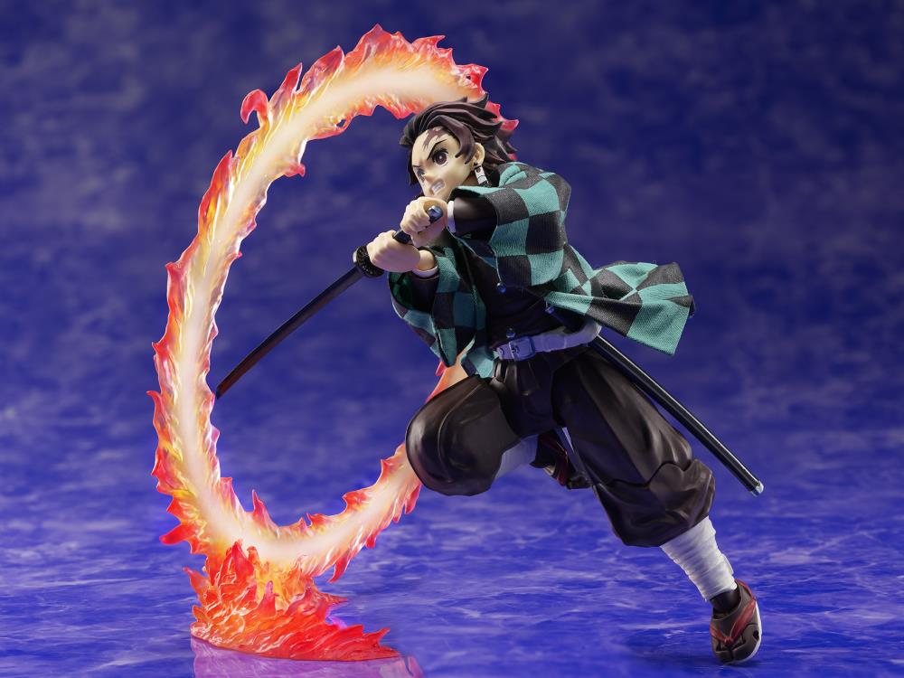Demon Slayer: Kimetsu no Yaiba BUZZmod. Tanjiro Kamado 1/12 Scale Action Figure Gallery Image 6