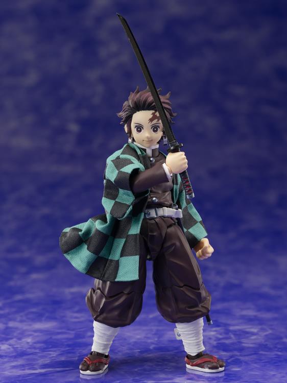 Demon Slayer: Kimetsu no Yaiba BUZZmod. Tanjiro Kamado 1/12 Scale Action Figure Gallery Image 4