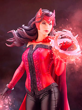 Marvel ArtFX Premier Scarlet Witch Limited Edition Statue Gallery Image 2