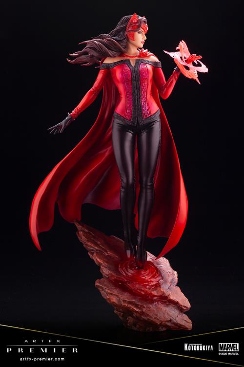 Marvel ArtFX Premier Scarlet Witch Limited Edition Statue Gallery Image 9