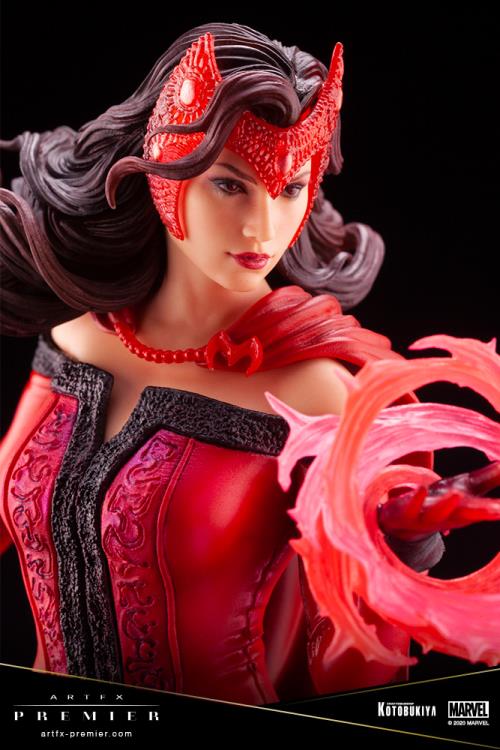 Marvel ArtFX Premier Scarlet Witch Limited Edition Statue Gallery Image 10