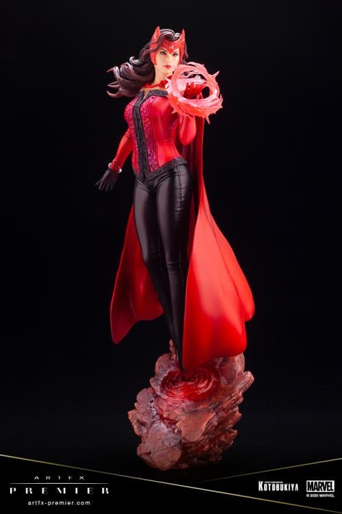 Marvel ArtFX Premier Scarlet Witch Limited Edition Statue Gallery Image 4