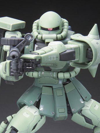 Mobile Suit Gundam RG Zaku II Exclusive 1/144 Scale Model Kit Gallery Image 2